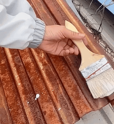 Water-Based Metallic Paint with FREE Brush - Anti Rust Protection