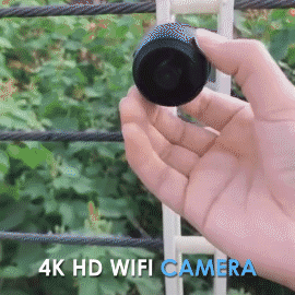 A9 Mini WiFi Security Camera - HD Video, Night Vision, Motion Detection