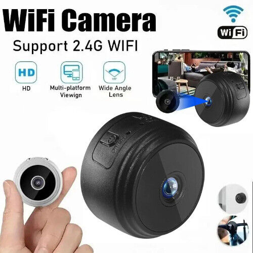 A9 Mini WiFi Security Camera - HD Video, Night Vision, Motion Detection